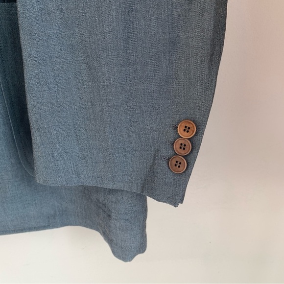 Hugo Boss Linen Sport Coat Blazer - Picture 6 of 6